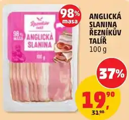 Penny Market Reznikov Anglicka slanina nabídka