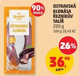 Penny Market Reznikov Ostravská klobása řezníkův talíř nabídka