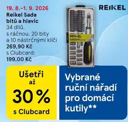 Tesco Reikel Sada bitů a hlavic nabídka