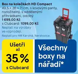 Tesco Box na kolečkách HD Compact nabídka