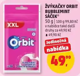 Penny Market Orbit žvýkačky bubblemint nabídka
