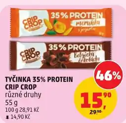 Penny Market Crip Crop tyčinka 35% protein nabídka
