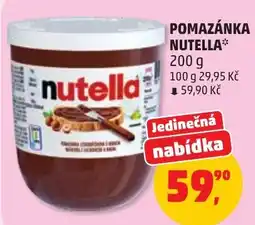 Penny Market Nutella pomazánka nabídka
