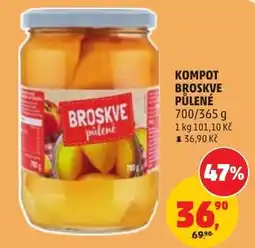 Penny Market Broskve půlené nabídka