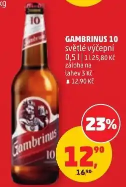 Penny Market Gambrinus 10 nabídka