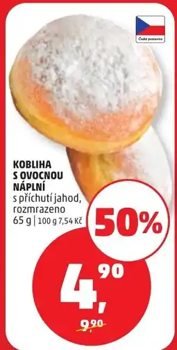 Penny Market Kobliha s ovocnou náplní nabídka