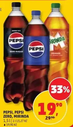 Penny Market Pepsi, pepsi zero, mirinda nabídka