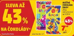 Penny Market Enjoy miléčná čokoláda nabídka