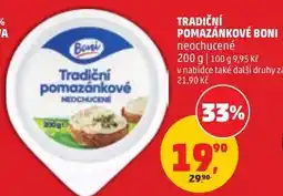 Penny Market Boni tradiční pomazánkové neochucené nabídka