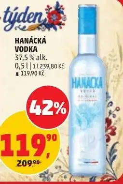 Penny Market Hanacka vodka nabídka