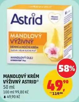 Penny Market Astrid mandlový krém výživný nabídka