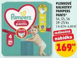Penny Market Pampers kalhotky pants nabídka