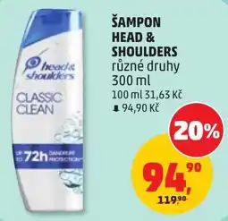 Penny Market Head & Shoulders šampon nabídka