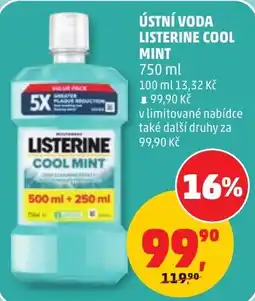 Penny Market Listerine cool mint nabídka