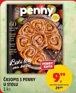 Penny Market Časopis s penny u stolu nabídka