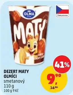 Penny Market Olma dezert maty smetanový nabídka