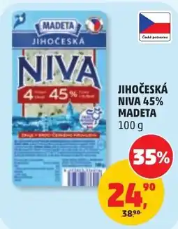 Penny Market Madeta jihočeská niva 45% nabídka