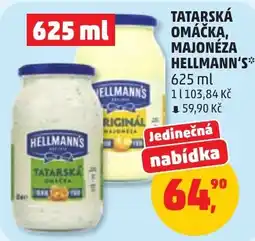 Penny Market Hellmann's tatarská omáčka Majoneza nabídka