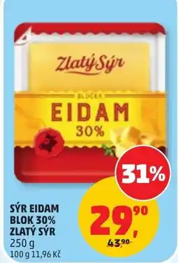 Penny Market Zlatý Sýr Eidam 30% nabídka