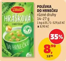 Penny Market Vitana hrášková s housťáčkami do hrnečku nabídka