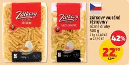 Penny Market Zátkovy vaječné těstoviny nabídka