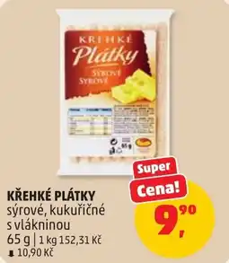 Penny Market Krehké plátky sýrové, kukuřičné s vlákninou nabídka