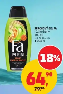 Penny Market Fa men sport energy boost nabídka