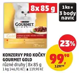 Penny Market Gourmet gold různé druhy nabídka
