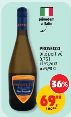 Penny Market Prosecco bílé perlivé nabídka
