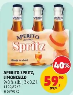 Penny Market Aperito Spritz, Limoncello nabídka