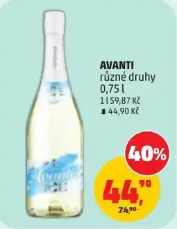 Penny Market Avanti různé druhy nabídka
