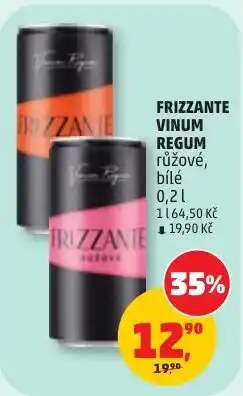 Penny Market Frizzante vinum regum růžové, bílé nabídka