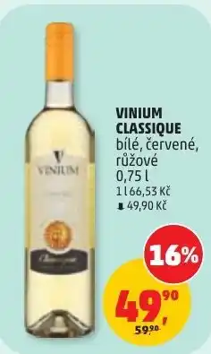 Penny Market Vinium Classic nabídka