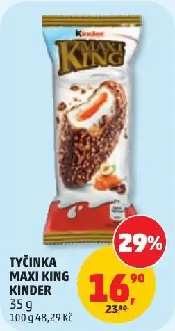 Penny Market Kinder tyčinka maxi king nabídka