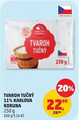 Penny Market Karlová Koruna Tvaroh Tučný nabídka