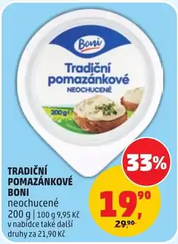 Penny Market Boni tradiční pomazánkové neochucené nabídka