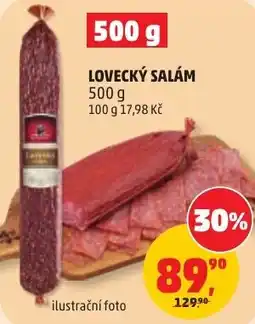 Penny Market Lovecký salám nabídka