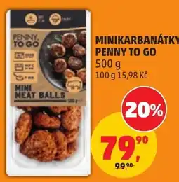 Penny Market Penny to go minikarbanátky nabídka