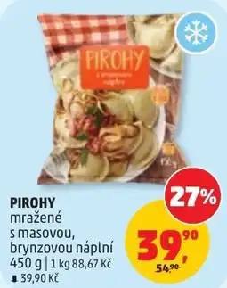 Penny Market Pirohy mražené s masovou, brynzovou náplní nabídka