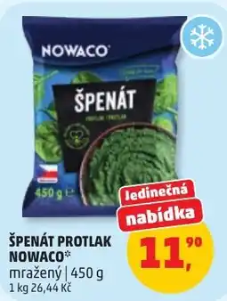 Penny Market Nowaco špenát protlak nabídka