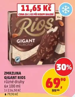 Penny Market Rios zmrzlina gigant nabídka