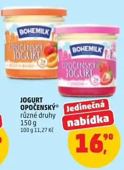 Penny Market Bohemia jogurt opočenský nabídka