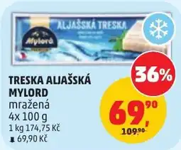 Penny Market Mylord treska aljašská nabídka