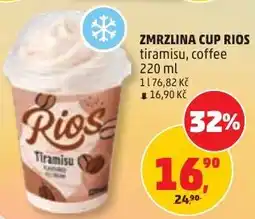 Penny Market Rios tiramisu, coffee nabídka