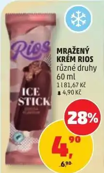 Penny Market Rios mražený krém nabídka
