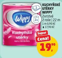 Penny Market Wippy kuchyňské utěrky nabídka