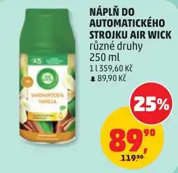 Penny Market Air Wick náplň do automatického strojku nabídka