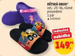 Penny Market Detská obuv nabídka