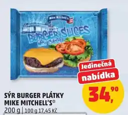 Penny Market Mike Mitchell's sýr burger plátky nabídka