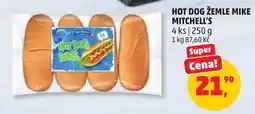 Penny Market Mitchell's hot dog žemle nabídka